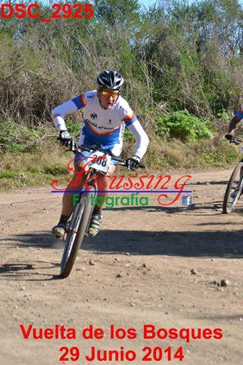 Ciclismo: Lito Ruiz 2º en Tandil